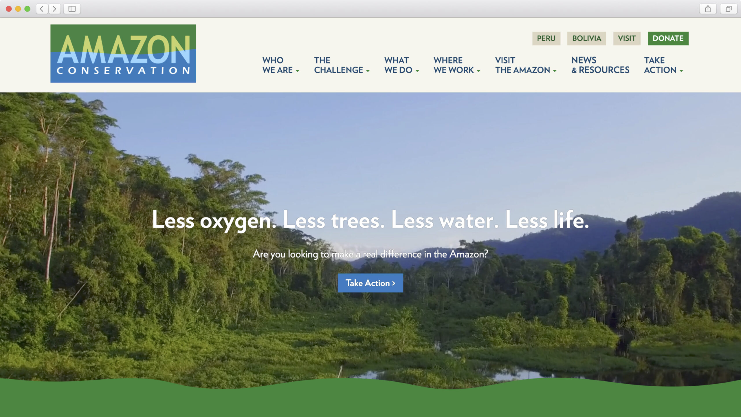 Amazon Conservation Association Dupont Creative